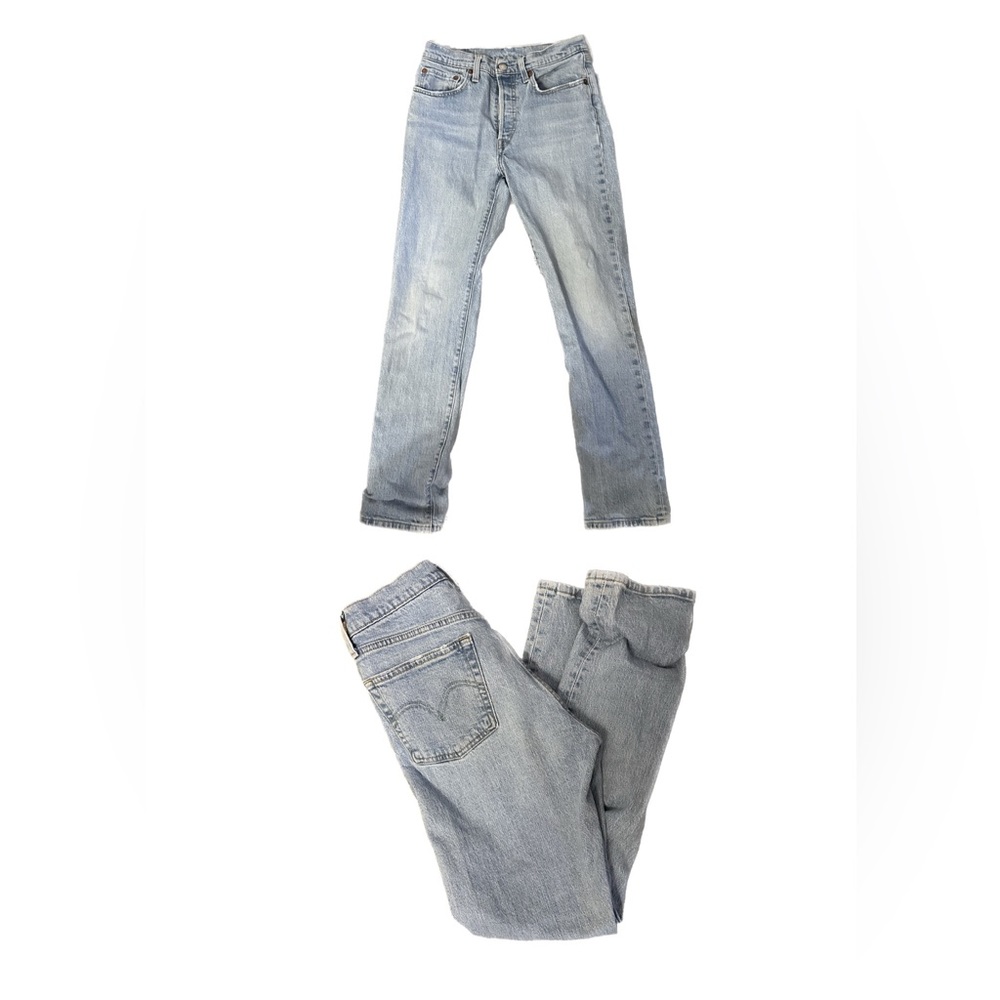 LEVIS 501 90s Women’s Jeans - W26 L30 Light Wash